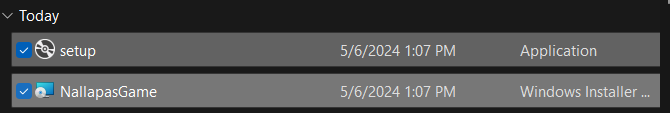 Defending Nallapas files in downloads.